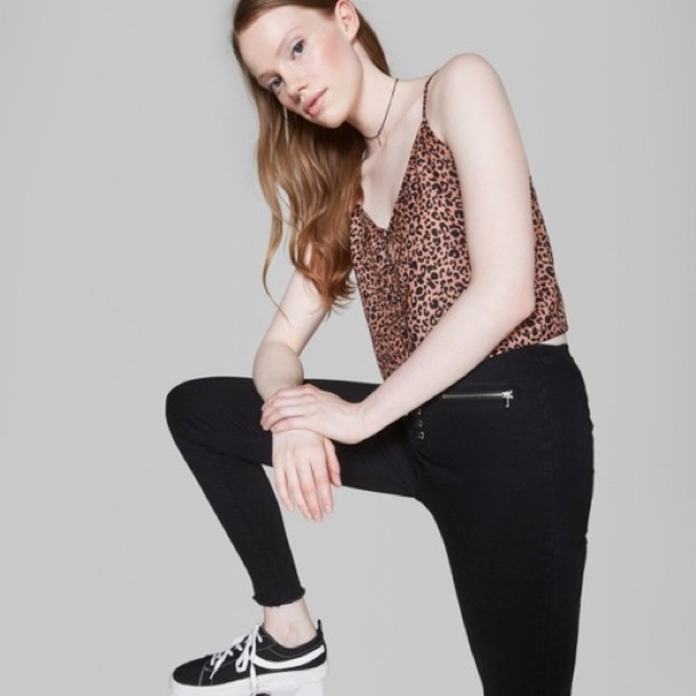 Cheetah Print Tank Top